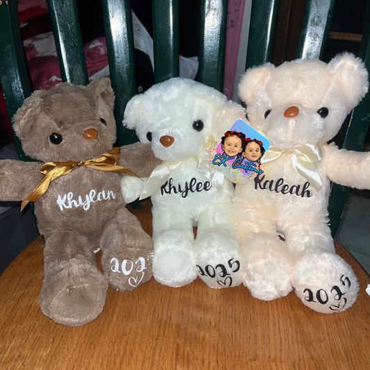 12" Valentines Plushies