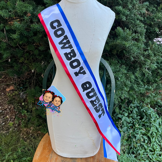 Custom Beyoncé Sash