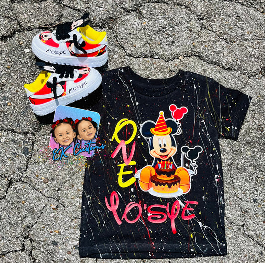 Shirt & Air Force 1’s
